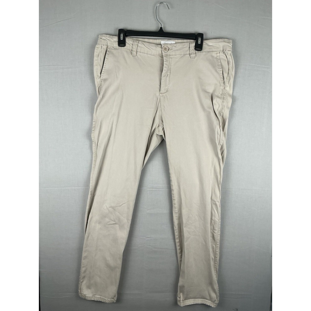 Celebrity Pink Smart Pants Womens Size 18 Beige Straight Stretch Casual Career